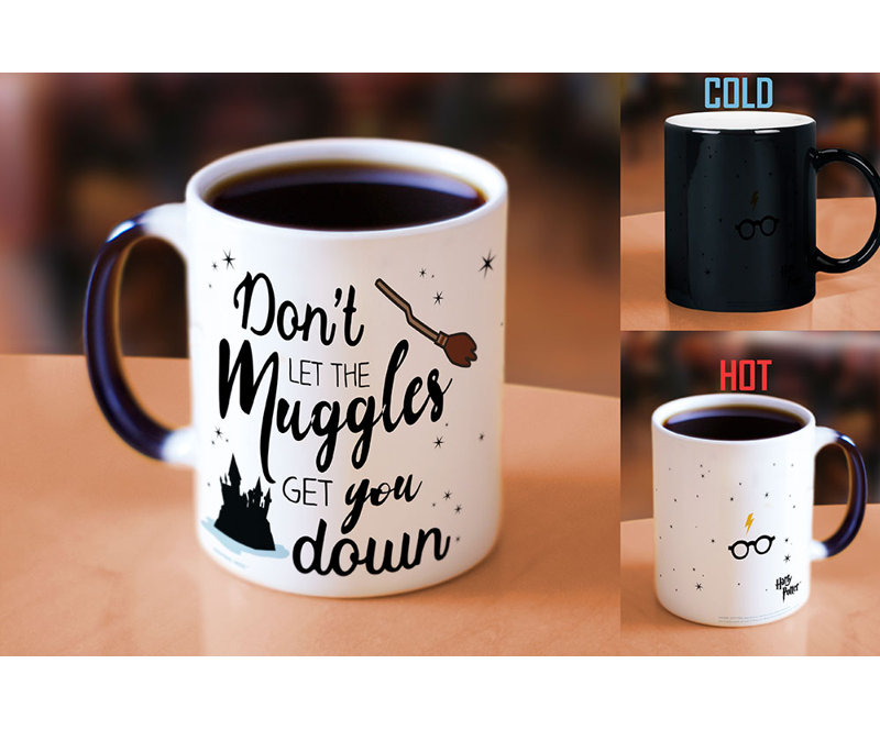 Get Heat Let The Coffee Mug Reveal You Harry Potter Muggles Ceramic Don't Down CBthQdosrx